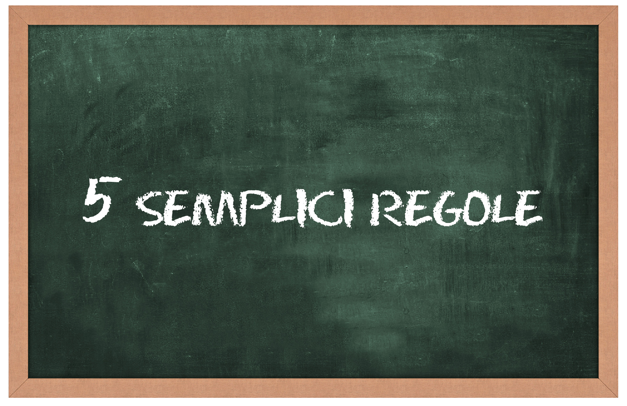 5 SEMPLICI REGOLE CHE POSSONO ABBATTERE DRASTICAMENTE I CONTAGI