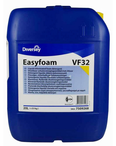 Detergente liquido Easyfoam VF32 Clorinato schiumogeno - Lt. 20 - Gema  Group - The safety products