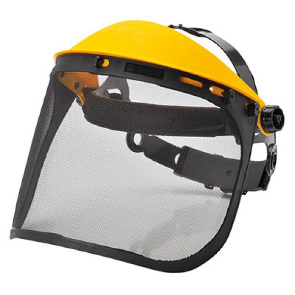 Calotta PW93 con Visiera a Rete nero